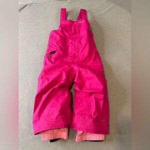 Patagonia Baby Snow Pile Bibs Size 2T